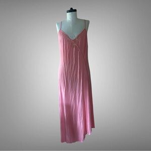 La Perla Nightgown Slip Dress  Modal Sleep High Low Pajama M